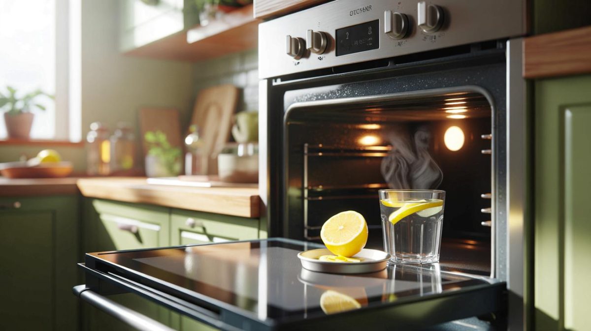 Putting a slice of lemon in a cold oven is a growing household habit, and here’s why people do it, what it’s really for, and when it actually works